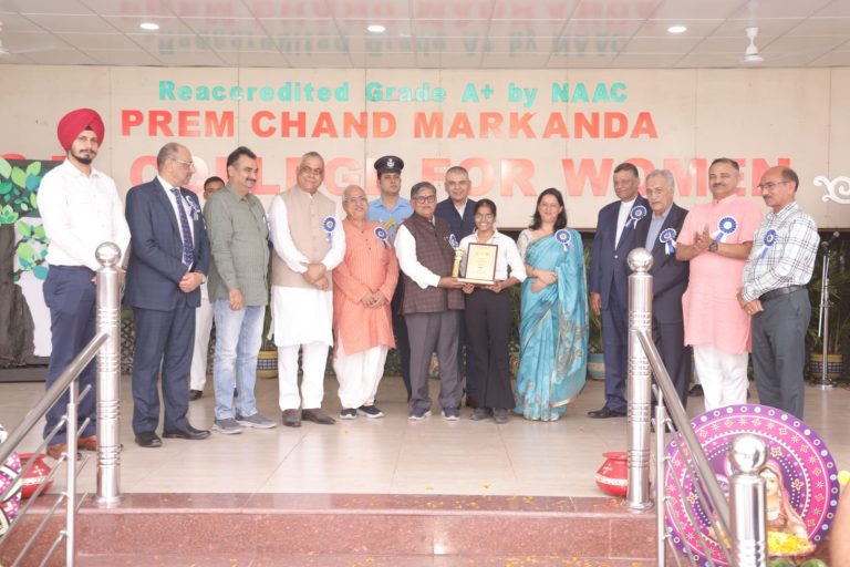 Prem Chand Markanda S.D. College for Women, Jalandhar Etches its Legacy with Golden Jubilee – Prem Chand Markanda S.D. College for Women