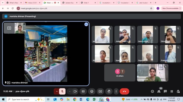 PG Department of Fashion Designing of PCM S.D. College for Women, Jalandhar holds National Webinar on ‘Marketing Strategies For Innovative Handmade Jewellery’ – Prem Chand Markanda S.D. College for Women