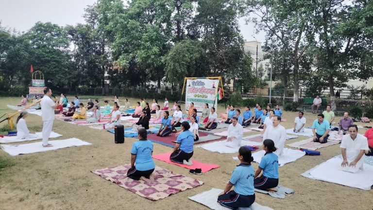 PCM S.D. College for Women Promotes Yoga for Community Well-being through “Yog Utsav” – Prem Chand Markanda S.D. College for Women