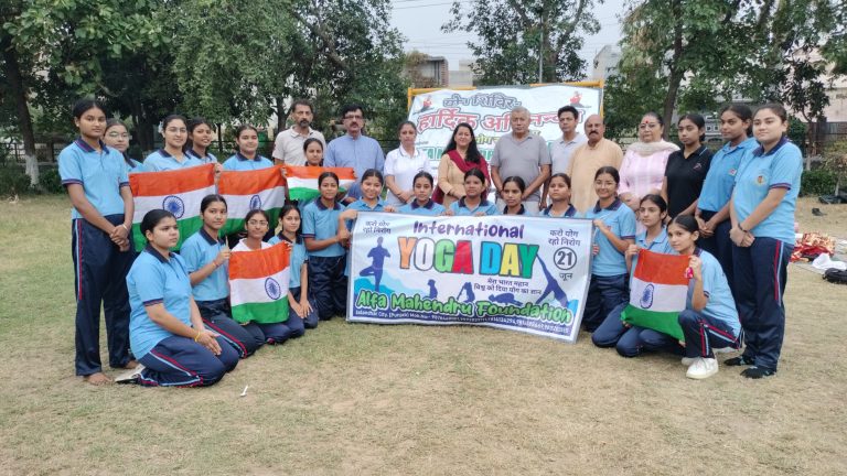 PCM S.D. College for Women Promotes Yoga for Community Well-being through “Yog Utsav” – Prem Chand Markanda S.D. College for Women