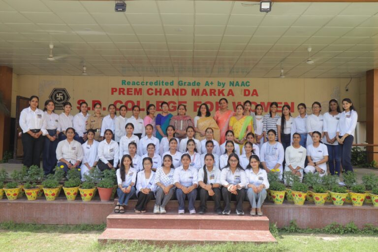 PG Department of Commerce and Management of PCM S.D. College for Women, Jalandhar holds Investiture Ceremony – Prem Chand Markanda S.D. College for Women