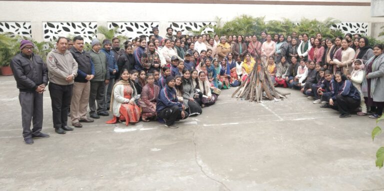 PCM S.D. College for Women, Jalandhar Celebrates Lohri Dhiaan Di with Traditional Spirit – Prem Chand Markanda S.D. College for Women