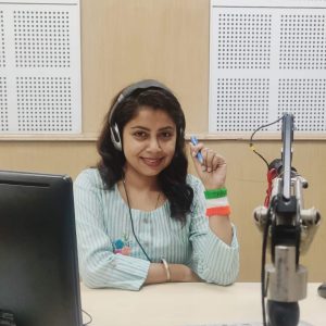 Rashi Kashyap, (working in Railway , RJ All India Radio)